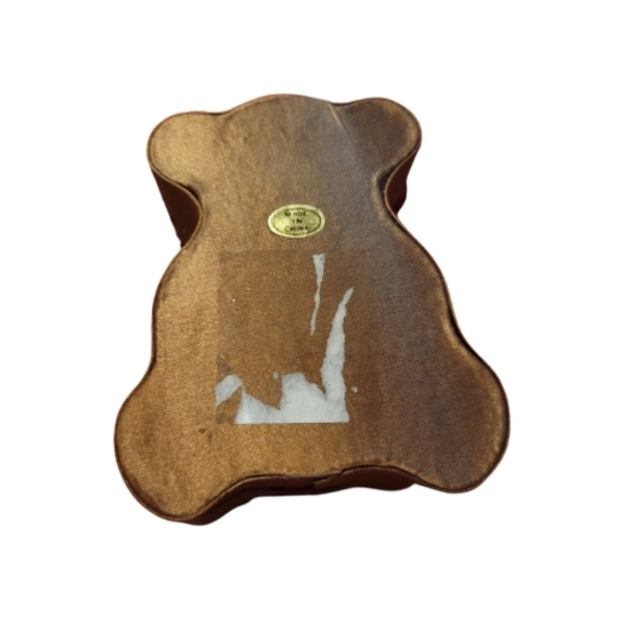 BEAR BOX Sequined Christmas bear box  holding gift for jewelry keys pill box - Picture 5 of 8